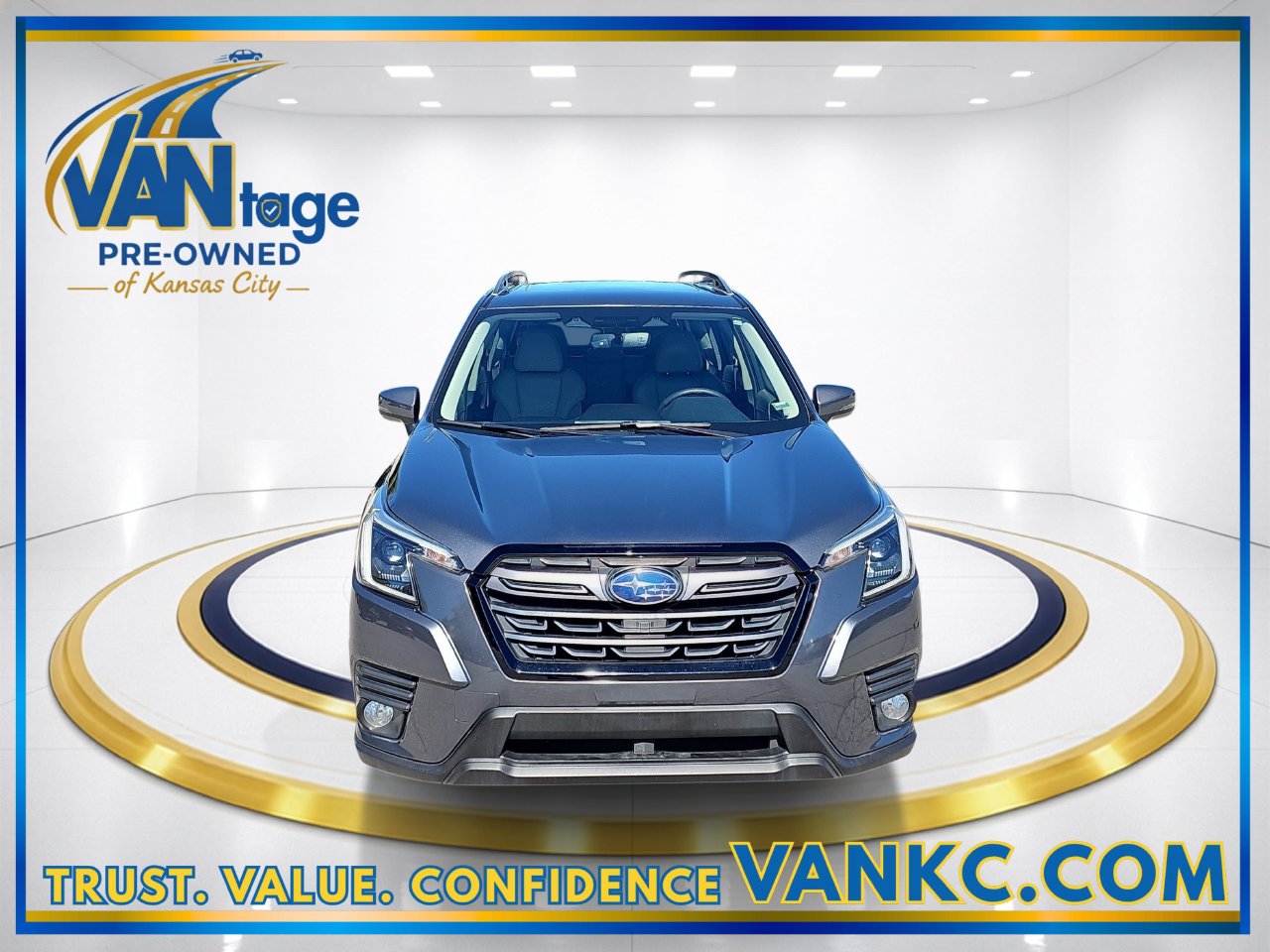 Certified 2022 Subaru Forester Limited with VIN JF2SKAPCXNH489106 for sale in Kansas City