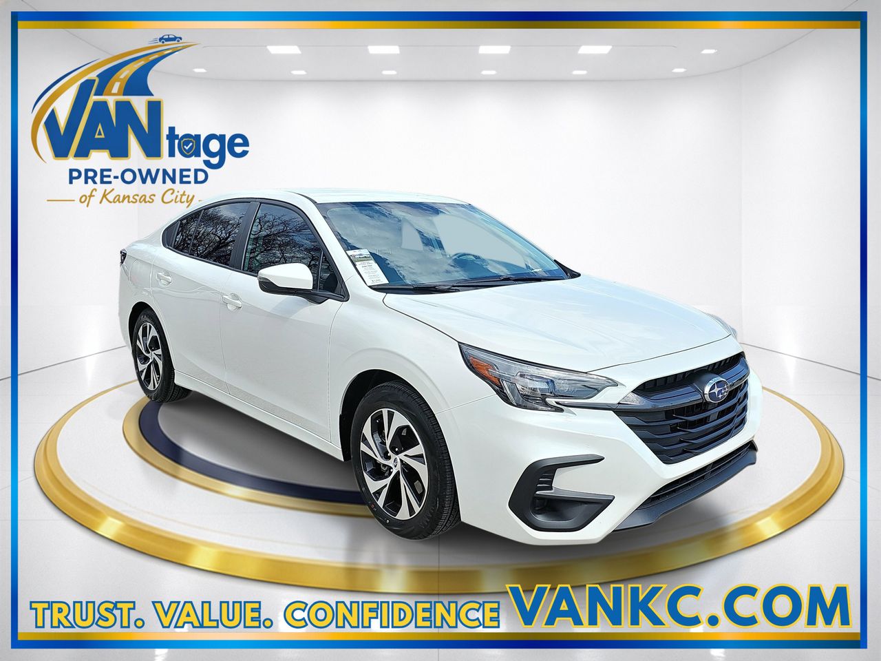 Certified Used 2025 Crystal White Pearl Subaru Premium image 3