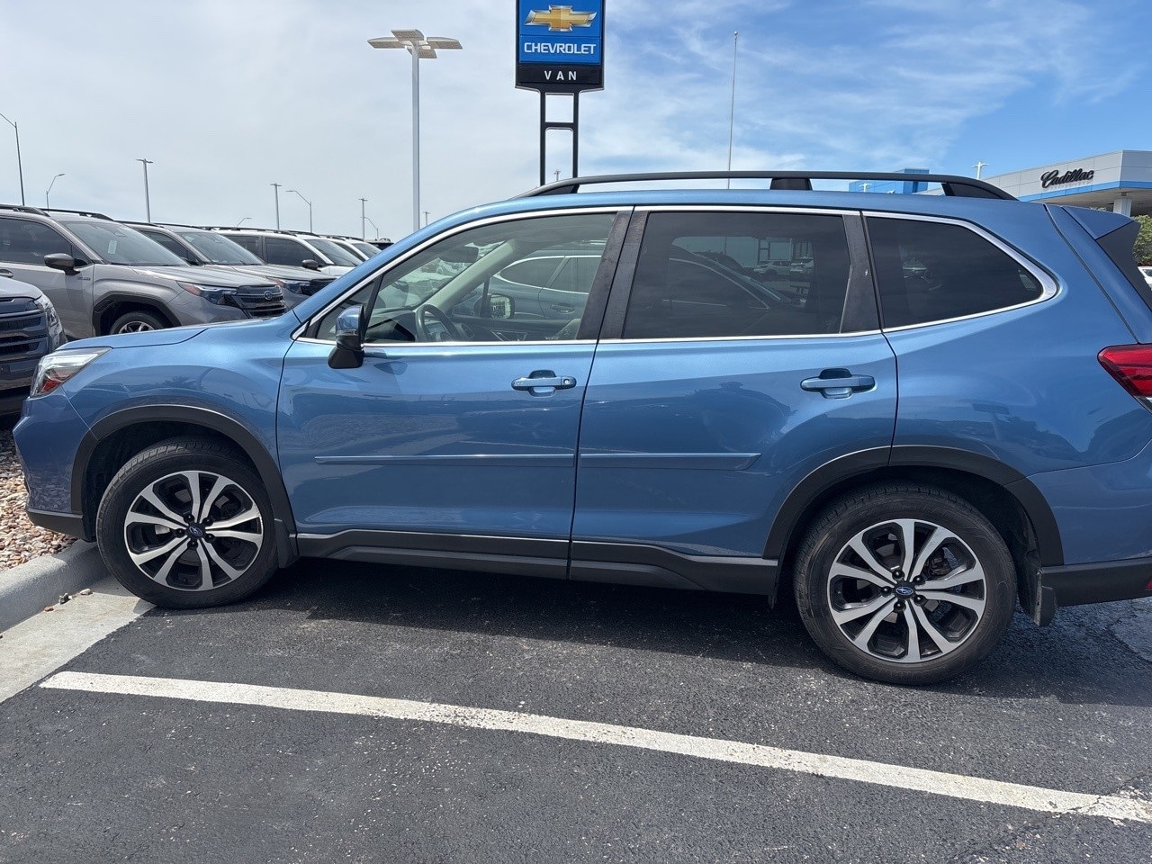 Used 2021 Subaru Forester Limited with VIN JF2SKAUC8MH527130 for sale in Kansas City