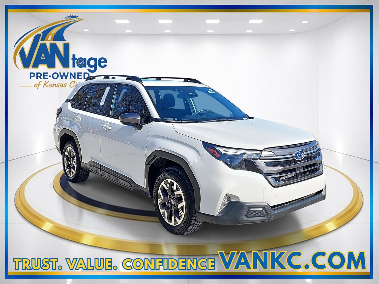 Certified Used 2026 Crystal White Subaru Premium image 3