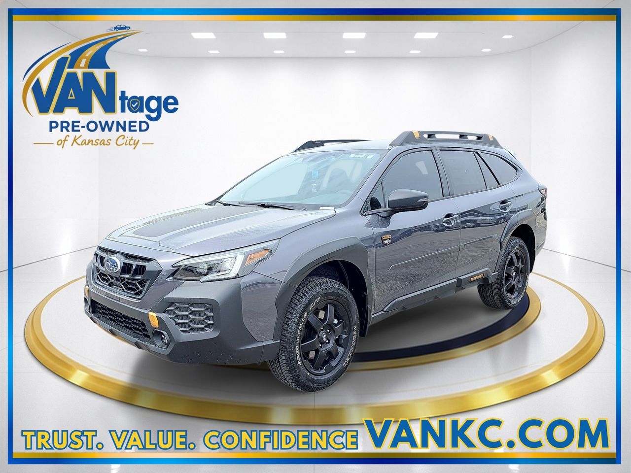 Gray Metallic 2025 Subaru Outback Wilderness AWD SUV / Crossover All-Wheel Drive Continuously Variable Transmission