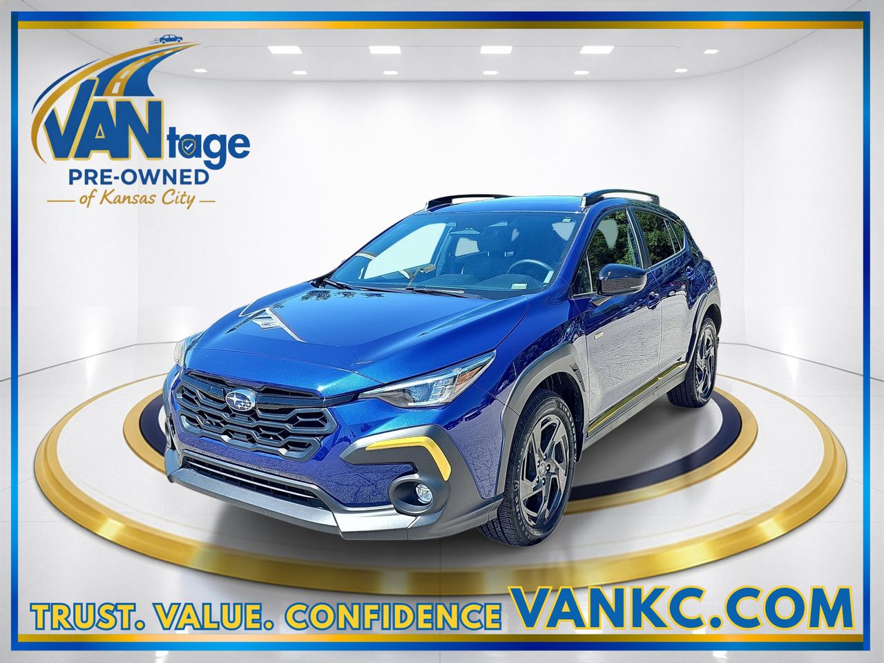 Sapphire Blue Pearl 2024 Subaru Crosstrek Sport AWD SUV / Crossover All-Wheel Drive Continuously Variable Transmission