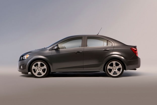 chevy sonic colors