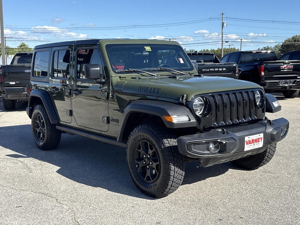 Used 2020 Jeep Wrangler Unlimited Willys SUV
