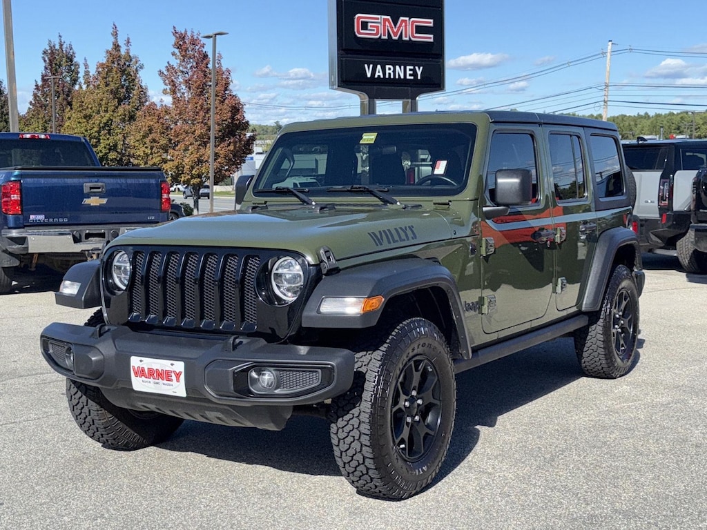 Used 2020 Jeep Wrangler Unlimited Willys SUV