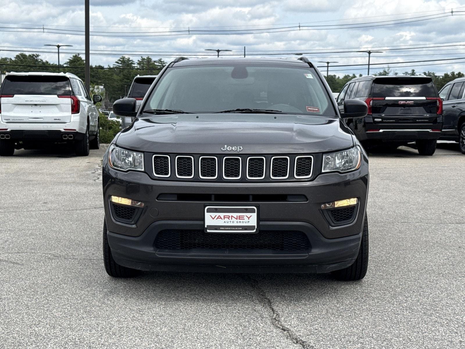 Used 2021 Jeep Compass Sport with VIN 3C4NJDAB3MT500429 for sale in Bangor, ME