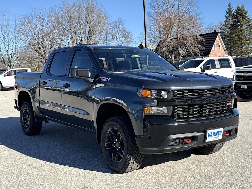 Used 2021 Chevrolet Silverado 1500 Custom Trail Boss Truck Crew Cab