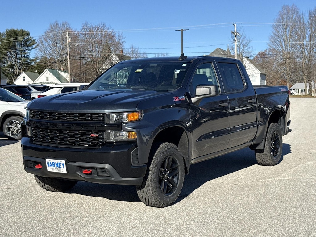 Used 2021 Chevrolet Silverado 1500 Custom Trail Boss Truck Crew Cab