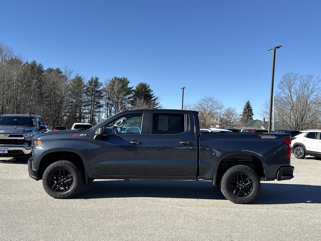Used 2021 Chevrolet Silverado 1500 Custom Trail Boss Truck Crew Cab