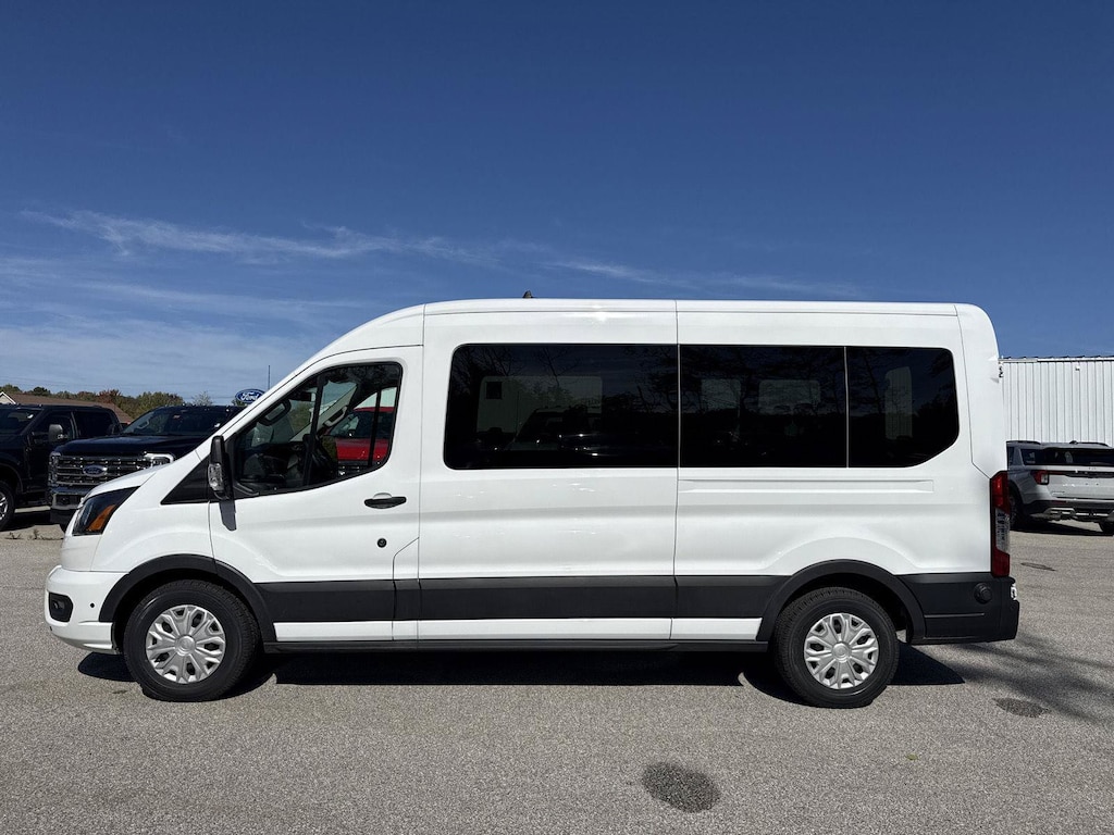 Used 2024 Ford Transit Passenger Wagon XLT T-350 148 Med Roof XLT RWD