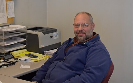 Staff member Rich DeNicola from ID_6fe36218e144