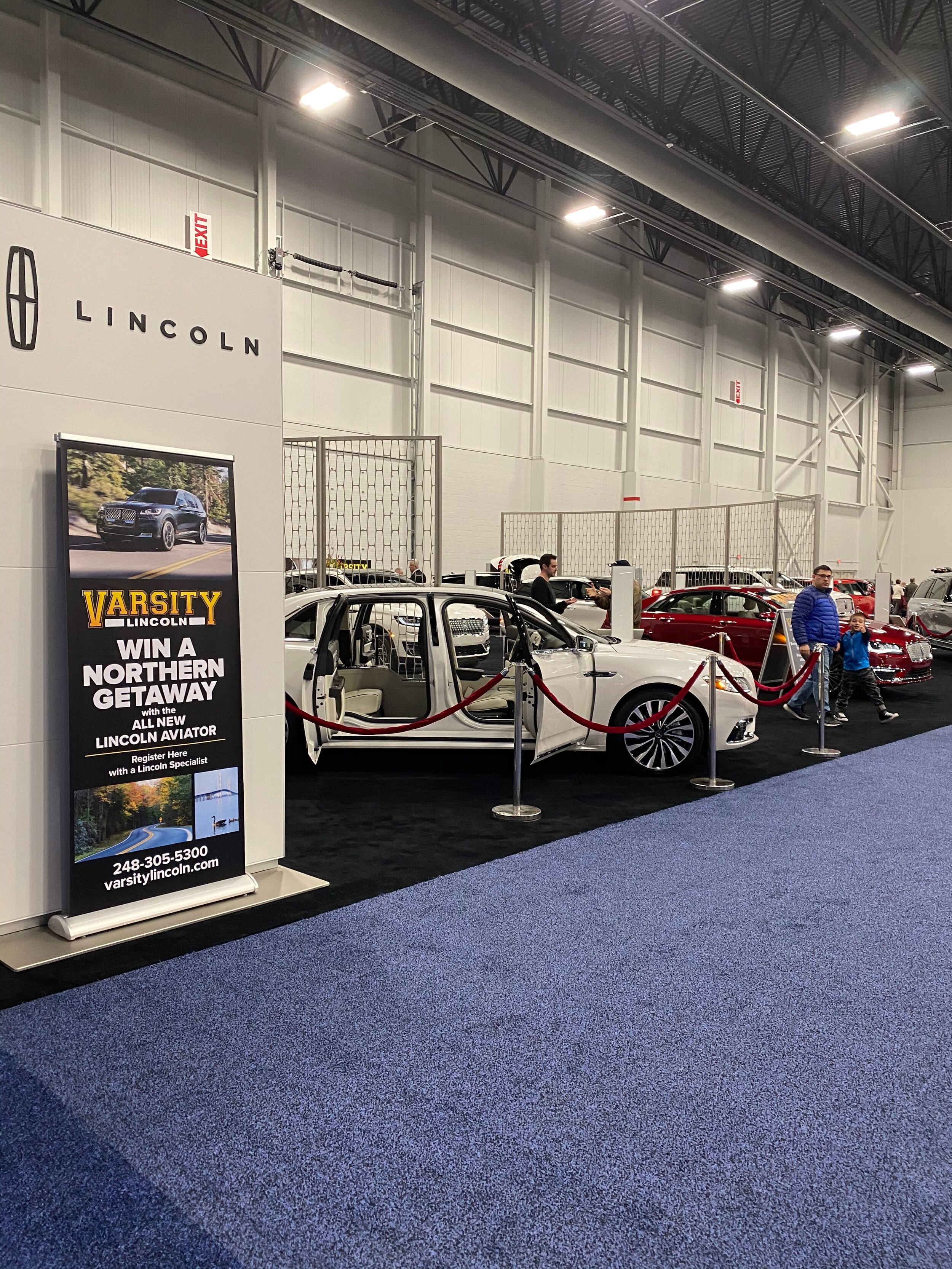 2020 SOUTHEAST MICHIGAN AUTO SHOW Varsity Lincoln