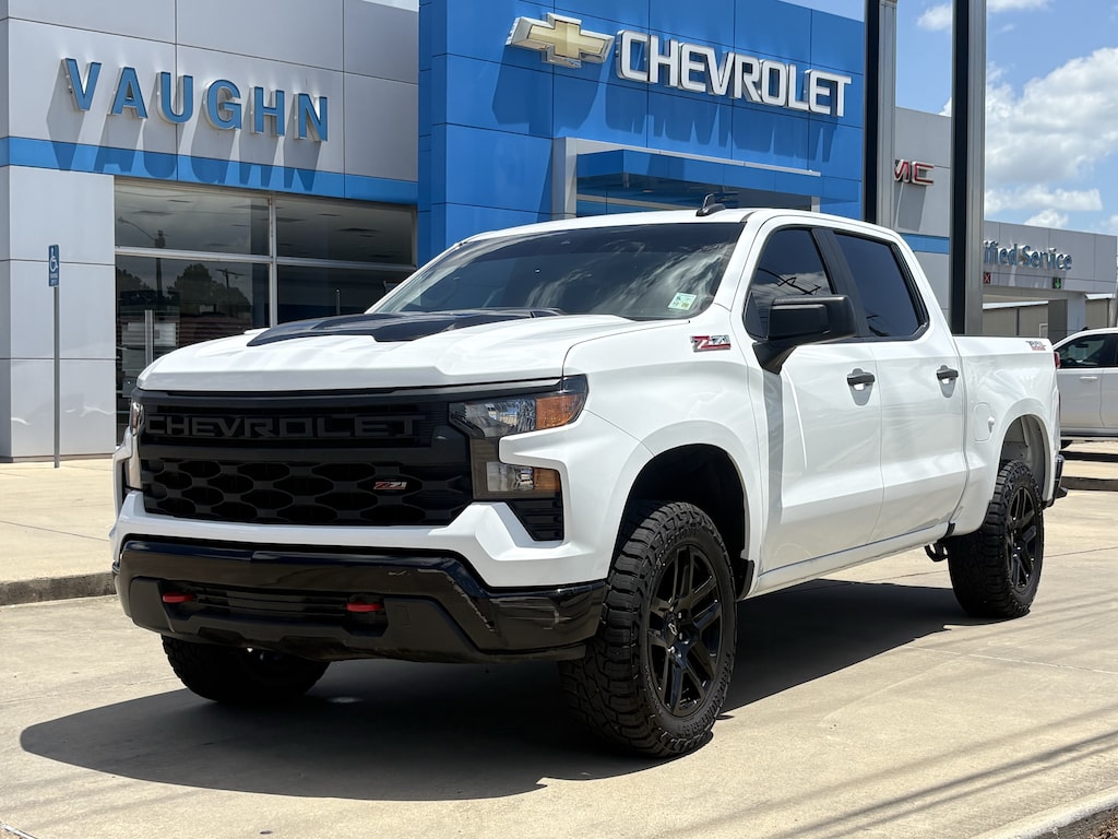Used 2024 Chevrolet Silverado 1500 Custom Trail Boss Truck Crew Cab