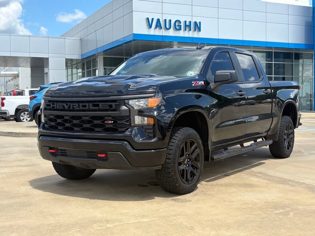 Used 2024 Chevrolet Silverado 1500 Custom Trail Boss Truck Crew Cab