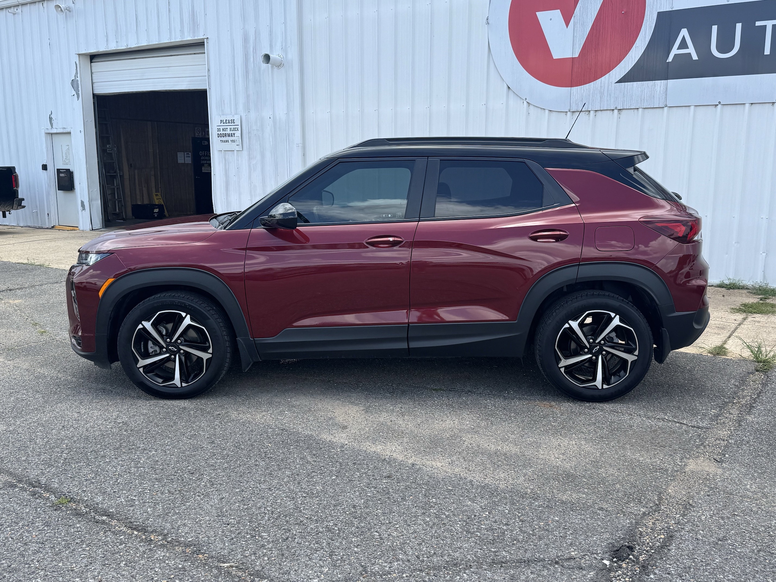 Used 2023 Chevrolet TrailBlazer RS with VIN KL79MTSL3PB081592 for sale in Lecompte, LA