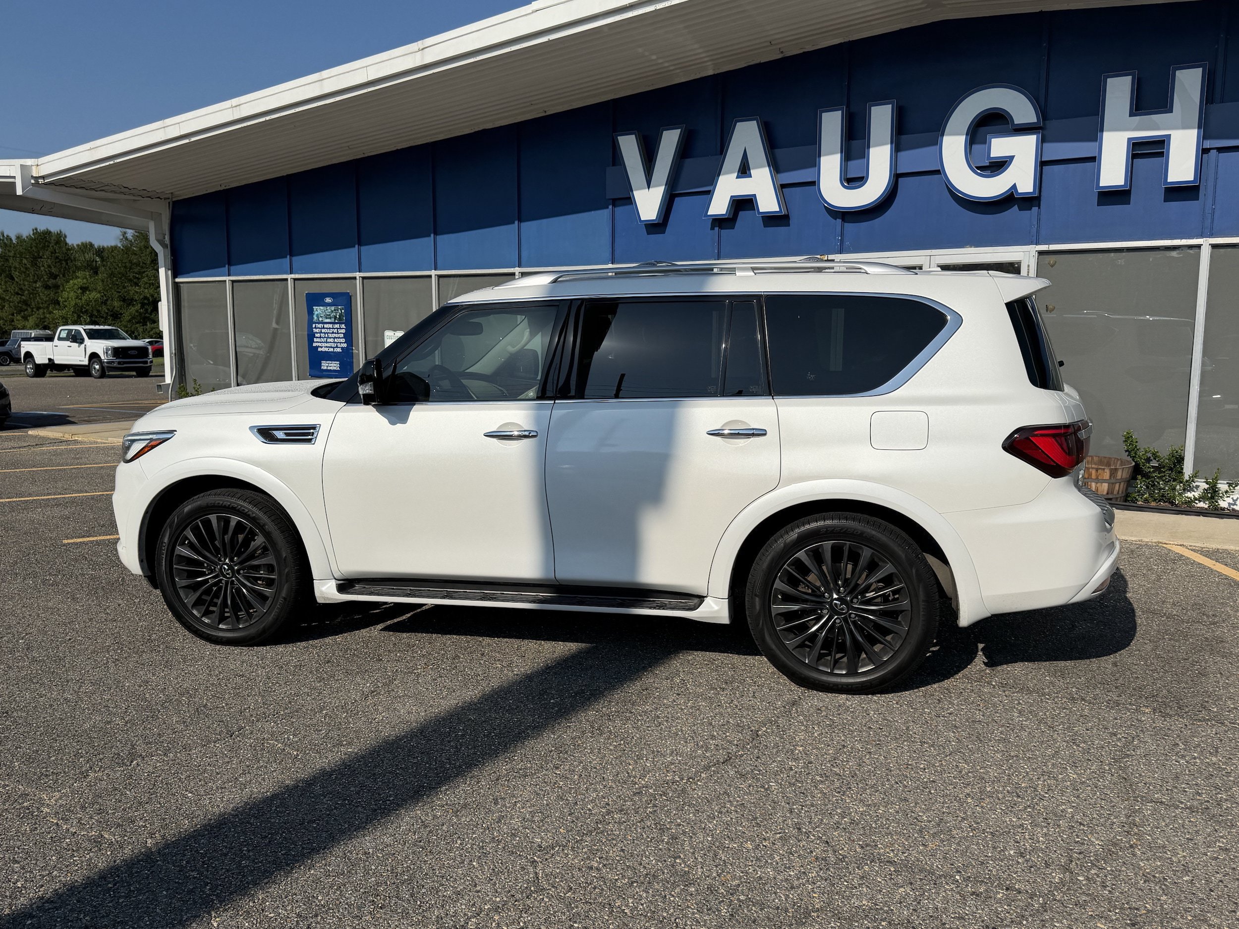 Used 2019 INFINITI QX80 Base with VIN JN8AZ2NF8K9685175 for sale in Zachary, LA