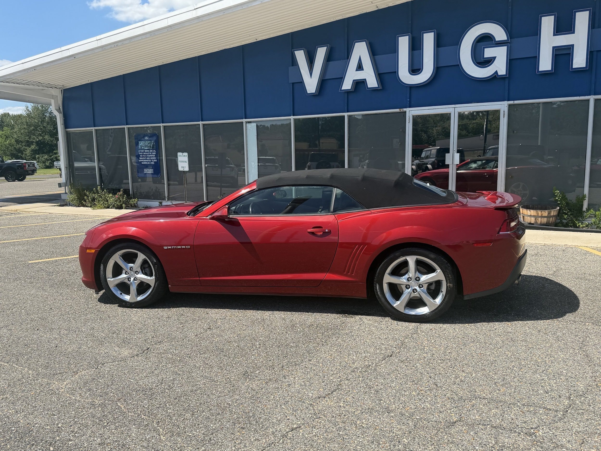 Used 2015 Chevrolet Camaro 2LT with VIN 2G1FF3D32F9296967 for sale in Zachary, LA