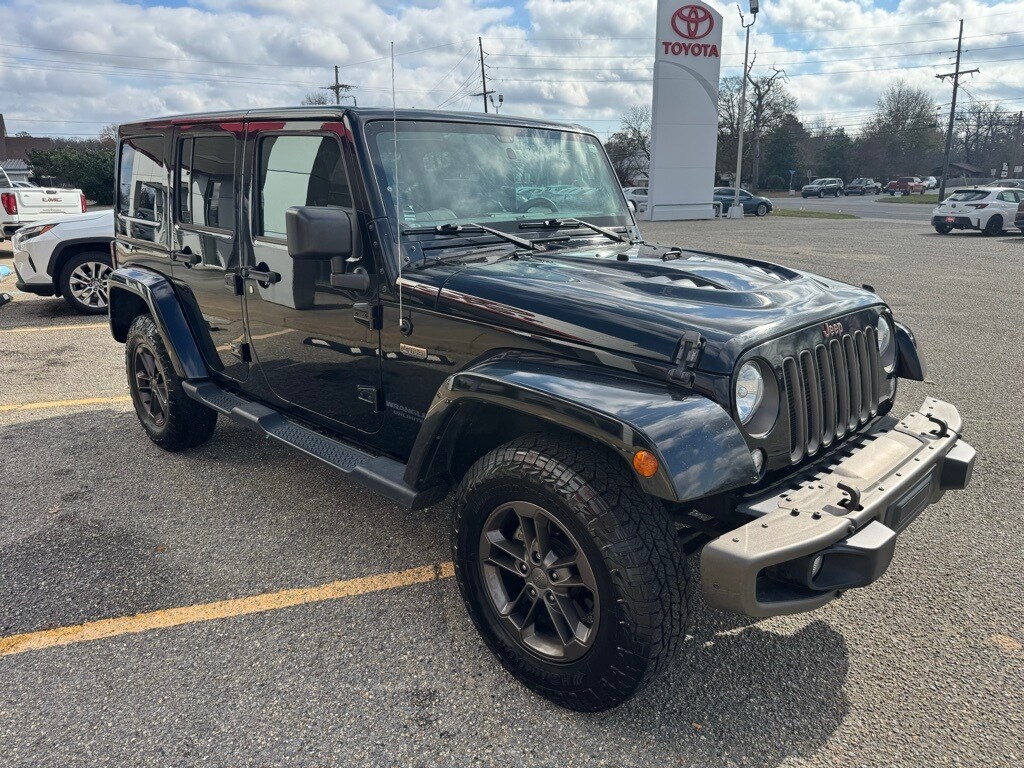 Used 2016 Jeep Wrangler Unlimited Sahara SUV