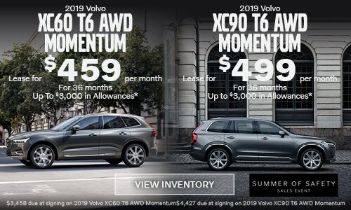 2019 Volvo XC60 T6 AWD Momentum & 2019 XC90 T6 AWD Momentum