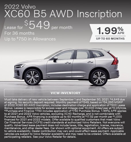 New Volvo Specials In Houston Demontrond Volvo Cars