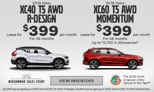 New Volvo XC60 and XC40