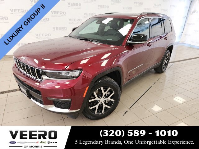 Used 2024 Jeep Grand Cherokee L Limited with VIN 1C4RJKBG1R8575801 for sale in Morris, Minnesota
