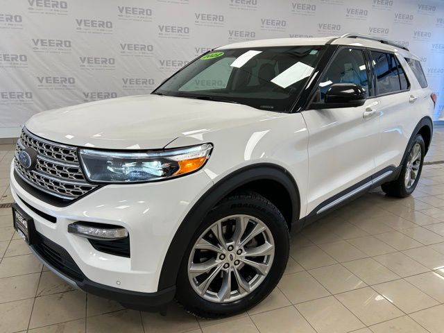 Used 2022 Ford Explorer Limited with VIN 1FMSK8FH2NGA81107 for sale in Morris, Minnesota