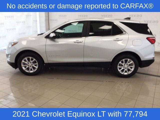 Used 2021 Chevrolet Equinox LT with VIN 3GNAXUEV1MS158218 for sale in Morris, Minnesota