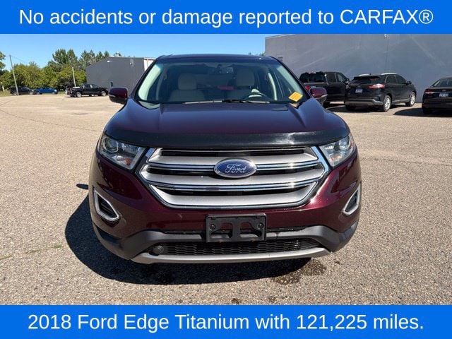 Used 2018 Ford Edge Titanium with VIN 2FMPK4K84JBC51781 for sale in Morris, Minnesota