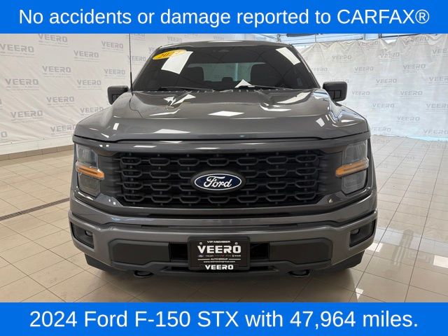Used 2024 Ford F-150 STX with VIN 1FTEW2LP1RKE43560 for sale in Morris, Minnesota