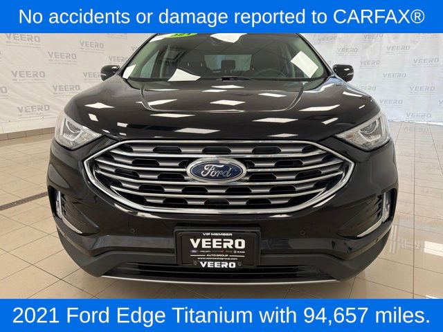 Used 2021 Ford Edge Titanium with VIN 2FMPK4K94MBA35443 for sale in Morris, Minnesota