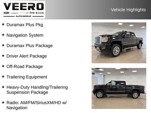Used 2017 GMC Sierra 2500 Denali HD Denali with VIN 1GT12UEY8HF241947 for sale in Morris, Minnesota