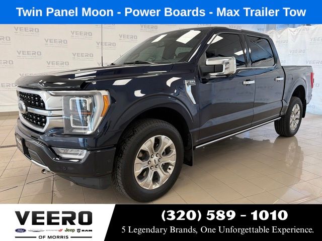 Used 2023 Ford F-150 Platinum with VIN 1FTFW1E83PFC03517 for sale in Morris, Minnesota
