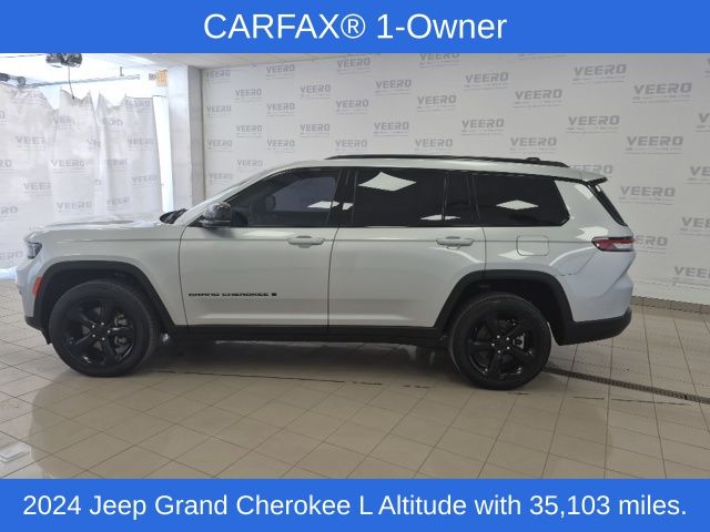 Used 2024 Jeep Grand Cherokee L Altitude with VIN 1C4RJKAG7R8925370 for sale in Morris, Minnesota