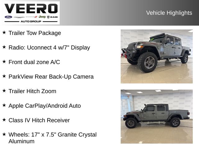Used 2021 Jeep Gladiator Rubicon with VIN 1C6JJTBG9ML564805 for sale in Morris, Minnesota