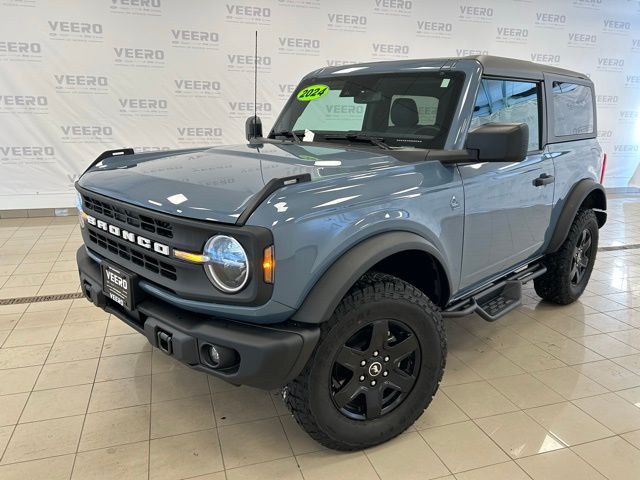 Used 2024 Ford Bronco 2-Door Black Diamond with VIN 1FMDE1AH8RLA35700 for sale in Morris, Minnesota