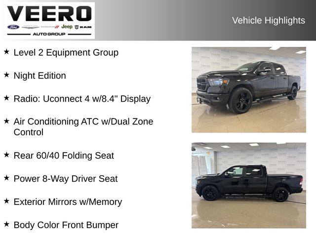 Used 2020 RAM Ram 1500 Pickup Big Horn/Lone Star with VIN 1C6SRFFT4LN349518 for sale in Morris, Minnesota