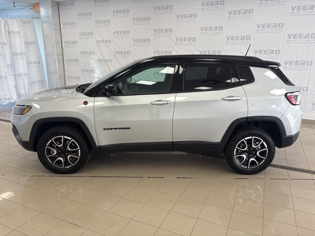 Used 2024 Jeep Compass Trailhawk with VIN 3C4NJDDN0RT145099 for sale in Morris, Minnesota