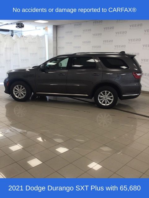 Used 2021 Dodge Durango SXT Plus with VIN 1C4RDJAG8MC610844 for sale in Morris, Minnesota