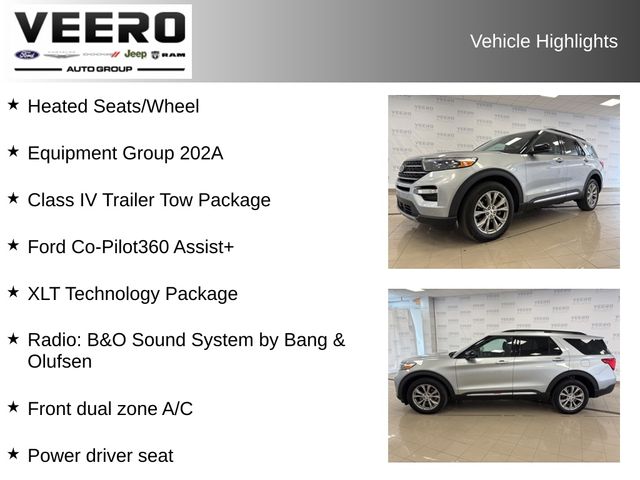 Used 2023 Ford Explorer XLT with VIN 1FMSK8DH0PGB89571 for sale in Morris, Minnesota
