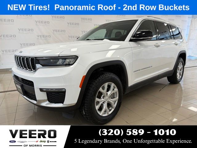 Used 2024 Jeep Grand Cherokee L Limited with VIN 1C4RJKBGXR8921831 for sale in Morris, Minnesota