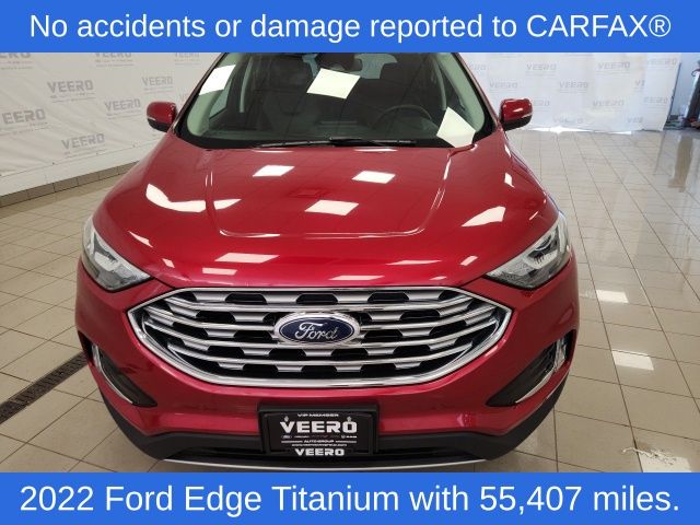Used 2022 Ford Edge Titanium with VIN 2FMPK4K93NBA00670 for sale in Morris, Minnesota