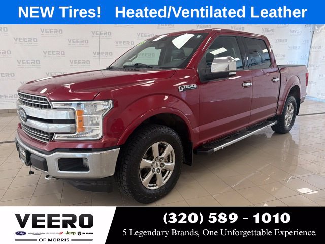 Used 2018 Ford F-150 Lariat with VIN 1FTEW1EGXJKD81247 for sale in Morris, Minnesota