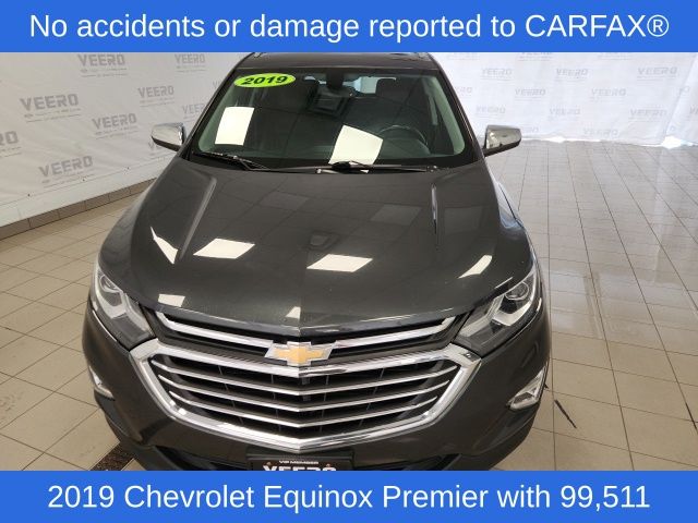 Used 2019 Chevrolet Equinox Premier with VIN 3GNAXXEV7KS557620 for sale in Morris, Minnesota