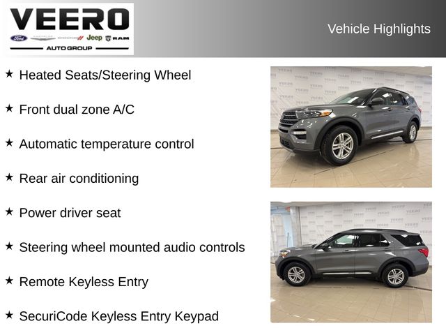 Used 2023 Ford Explorer XLT with VIN 1FMSK8DH9PGB61154 for sale in Morris, Minnesota