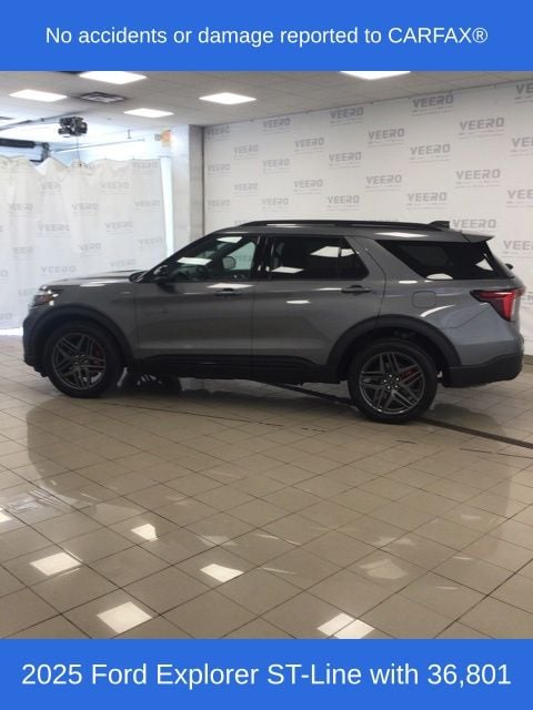 Used 2025 Ford Explorer ST-LINE with VIN 1FMUK8KH1SGB38570 for sale in Morris, Minnesota