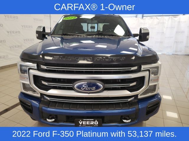Used 2022 Ford F-350 Super Duty Platinum with VIN 1FT8W3BN7NEE87073 for sale in Morris, Minnesota