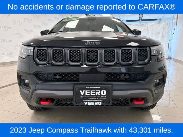 Used 2023 Jeep Compass Trailhawk with VIN 3C4NJDDN9PT574769 for sale in Morris, Minnesota