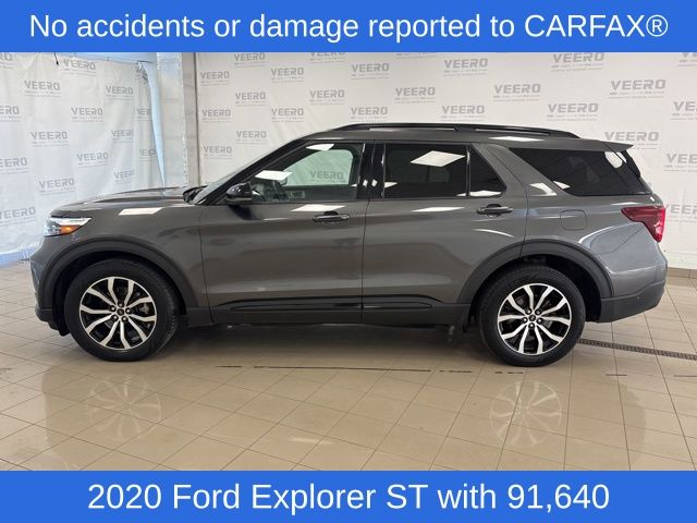 Used 2020 Ford Explorer ST with VIN 1FM5K8GC4LGA00928 for sale in Morris, Minnesota