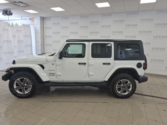 Used 2021 Jeep Wrangler Unlimited Sahara with VIN 1C4HJXEG5MW563482 for sale in Morris, Minnesota